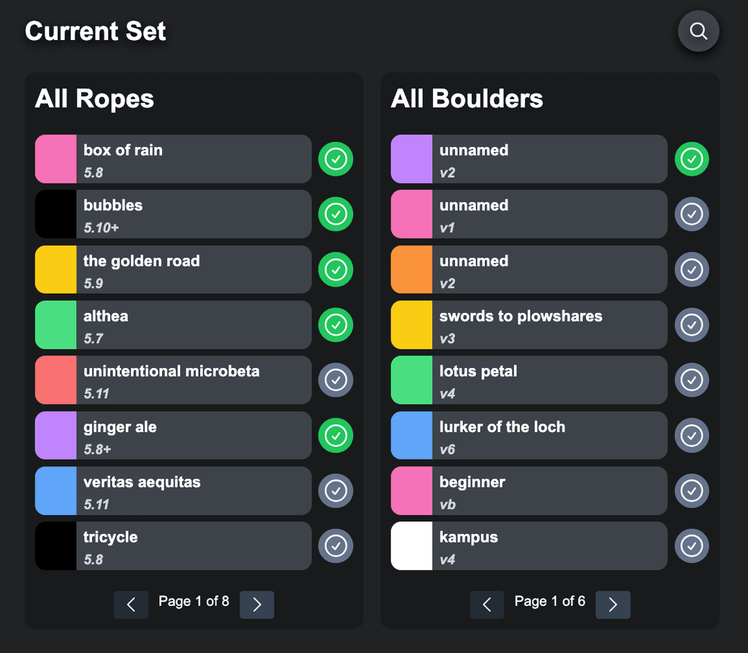 picture of route page
